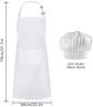 Apron and Hat Set - Adjustable Chef&