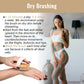 Bath Brush - Body Brush - Natural Bristles - Massage Brush - Shower Brush - Exfoliating Brush - Sauna Brush - Improves Blood Circulation - Lymphatic Function - Removes Dead Skin Cells