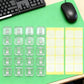Hooks - Mini Light Clips | Self-Adhesive Lighting Hooks - Cable Holder Organizer - Set of 20 Hooks incl. Adhesive Strip