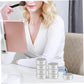 Small Tins with Lids - Pack of 20 - Dispensing Containers - 20ml Reusable Aluminum Tins and Refillable Small Tins with Screw Cap, Travel Sample Containers - Suitable for storing nail art supplies, jewelry, badges, sweets, etc.