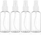 Spray Bottles (4-pack) - Refillable Plastic Spray Bottles - 50ml Spray Bottles - Empty Aerosol Cans - For Essential Oils, Cleaning, Perfume