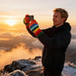 Knitted Gloves - Gloves - Rainbow Gloves - Warm Gloves - Touchscreen Compatible Gloves - Unisex - Suitable for Cold Weather, Sports, Travel, Driving, Skating, Skiing - Christmas Gift - Birthday Gift