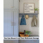 Double Hook - Chrome Double Coated Hook - Clothes - Bathrobe - Towel - Bathroom Bedroom Door Wall 6 Pieces