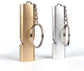 Whistles - Emergency Survival Whistles - Set of 2 - Extra Loud Aluminum Whistles for Outdoor Use - Slim Double-Barrel Rescue Whistles - Suitable for Swim Training, Camping, Hiking, Hunting, Boating and Other Activities (Gold + Silver)