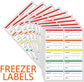 Frozen Food Labels - Writable Frozen Food Labels - Best Before Date Labels - Food Labels - Date Labels - 30 Images