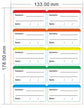 Frozen Food Labels - Writable Frozen Food Labels - Best Before Date Labels - Food Labels - Date Labels - 30 Images