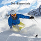 Hooded Scarf - Drawstring Scarf - Windproof Face Mask - Warm Face Mask - Scarf - Black - Motorcycle Neck Warmer - Suitable for winter activities such as skiing, running, cycling, motorcycling, picnicking and mountaineering.