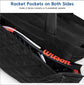 Backpack - Tennis bag - Handbag - Sports bag - Waterproof racket bag - Suitable for multiple rackets with shoe compartment - Black