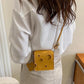 Storage Bag - Shoulder Bag - Mini Shoulder Bag - Cheese-shaped - Women&