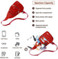 Unisex Shoulder Bag - 5 Storage Pockets & Cable Grommet - Women&