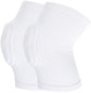 Elbow Pads - 1 Pair Arm Support Fitness Arm Knee Pads - Breathable Anti-Impact Sponge Elbow Pads - Suitable for Basketball, Football, Tandem Elbow Pads, Volleyball, White