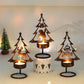 Candle Holder - Metal Candle Holder - Set of 3 - Candle Holder - Suitable for Christmas, Valentine&