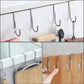 3-pack - Stainless steel - S-hooks - Clothes hangers with double hooks - Suitable for kitchens, bathrooms, dormitories - For hanging coats, towels and clothes (silver)