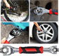 52-in-1 Socket Wrench - Adjustable Wrench - Universal Stainless Steel Wrench - Multifunctional Wrench - With 360 Degree Rotating Head - Suitable for Home, Bicycle and Car Repairs