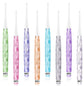 8-piece crochet hook set - crochet hook set with straight shaft - non-slip crochet hook grip - ergonomic knitting needles