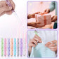 8-piece crochet hook set - crochet hook set with straight shaft - non-slip crochet hook grip - ergonomic knitting needles
