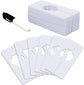 Wardrobe dividers - for hanging clothes - rectangular clothes dividers on racks - white wardrobe 40 pieces