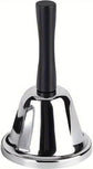 Handbell - Reception Phone - Stainless Steel - Fixed Desk - Service - Santa Claus Bell - Hotel Butler Desk Handle - Living Room - Home - Decoration - School Hospital - Bar