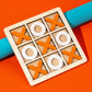 2 Sets Mini XO Chess Board Game Family Kids Puzzle Game Educational Toys - Wooden Board Game Table Toys - for Children Kids Day Birthday Party