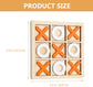 2 Sets Mini XO Chess Board Game Family Kids Puzzle Game Educational Toys - Wooden Board Game Table Toys - for Children Kids Day Birthday Party