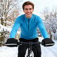 Cycling Gloves - 1 Pair - Extra Padded Cycling Gloves - Warm Gloves - Cycling Gloves - Scooter Gloves - Hand Warmers - Cycling Accessories - With Reflective Strips - Winter - Windproof - Waterproof - Black