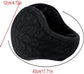 Earmuffs - Knitted Earmuffs - Earmuffs for Adults - Warm Earmuffs - Warm Winter Earmuffs - Foldable - Suitable for Outdoor Activities for Men and Women (White)