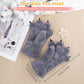 Gloves - 1 pair - Winter gloves - Cartoon gloves - Neckband - Children&