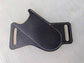 Waist Pack - Belt Holster for Folding Knife - Hip Tool Holster - Waist Pack for 5" Folding Knife - Black