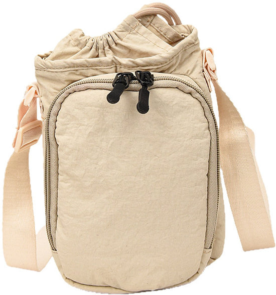 Crossbody Backpack - Water Bottle Umbrella Bag - Women&