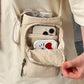 Crossbody Backpack - Water Bottle Umbrella Bag - Women&