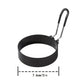 Four-Piece Round Egg Frying Set - Non-Stick Egg Rings - Egg Molds - Spring Roll Molds - Non-Stick Egg Rings - Leak-Proof Egg Molds