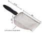 Cat Litter Scoop - Small Stainless Steel Cat Litter Scoop with Mesh - For Cleaning Reptile Cat Litter - Metal Cat Litter Scoop with Non-Stick Coating - Cleaning Tool - Fine Cat Litter Scoop (Pore Size: 3.7mm)