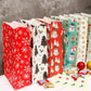 Christmas wrapping paper - 24 pieces - Christmas gift bags, Christmas stickers, Advent calendars, paper bags and wrapping bags - Christmas gift bags - Christmas candy bags
