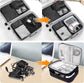 Cable Organizer Travel Bag - Waterproof Portable Cable Organizer - For Chargers, USB Sticks, Headphones, Power Banks, Hard Drives, and SD Cards