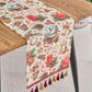 Table Runner - Christmas Table Runner - Home Decoration - Christmas Decoration - Christmas Snowball Pattern Table Runner - Suitable for dining tables and cabinets - Can be used for Thanksgiving, parties, Christmas, weddings, banquets and New Year&