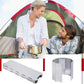 Windbreak for Camping Stove - Pack of 10 - Foldable Aluminum Windbreak - Foldable Windbreak for Gas Stove, Plate, Grill, Picnic, Camping Equipment - Aluminum Windbreak with Storage Bag