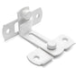 4-piece package - Sliding bolt - Stainless steel bolt - Safety lock (white)