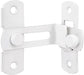 4-piece package - Sliding bolt - Stainless steel bolt - Safety lock (white)