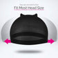 6-Pack Wig Caps - Black Elastic Wig Caps - Suitable for women, girls and children.