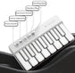 Mini Keyboard Piano - Piano for Kids - Toys for Children - Educational Toys - Portable Pocket Piano - White