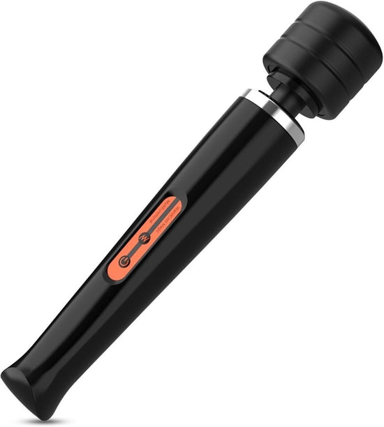 Vibrator - Dildo | Sex Toys for Couples - Sex Toys for Women - Sex Toys for Adults - Powerful 10-Speed Vibrator - G-Spot, Nipple, and Clitoris Stimulation - Electric Plug-In Massager (Black)