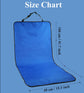Pet Car Seat Covers - Pack of 2 - Pet Travel Mats - Mud-Proof Pet Car Seat Covers - Car Interior Protectors - Waterproof and Scratch-Resistant - Suitable for Cars and Trucks