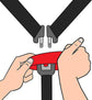Car Seat Buckle Release Tool - Easily releases child seat buckles - Simple tool for parents, grandparents, and older children