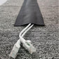 Floor Cable Cover - 20 ft Cord Protector Hook and Loop Storage Sleeve - Used to protect cables and prevent tripping over cords