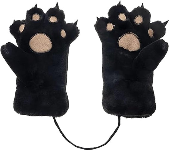 Gloves - 1 pair - Winter gloves - Cartoon gloves - Neckband - Children&