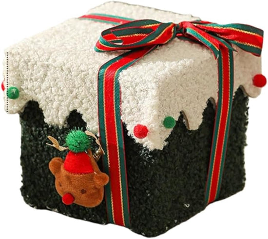 Gift Boxes - Packaging Boxes - Gift Boxes with Lids - Gift Boxes with Colorful Ribbons - Velvet Gift Boxes - Gift Boxes for Storage - Empty Gift Boxes - Home Decoration (Style B)