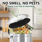 Kitchen Compost Bin Filters - 6-Pack Replacement Countertop Compost Bin Filters - Round 6.7 Inches