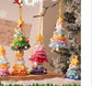 Christmas Decorations - Crochet Christmas Tree Bell Decorations - Small Christmas Decorations - Car Decorations - Style C