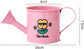 Casting Kettle - Iron Garden Small Household Casting Kettle - Bucket - Tulip - Pink