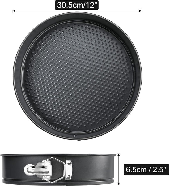 Nonstick Cheesecake Pan - Removable Bottom, Large Cake Pan - Great for Christmas and Birthdays - 12 Inches